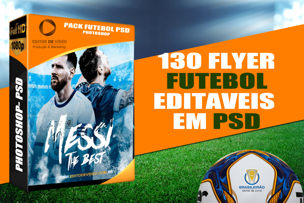 Flyer Futebol Psd