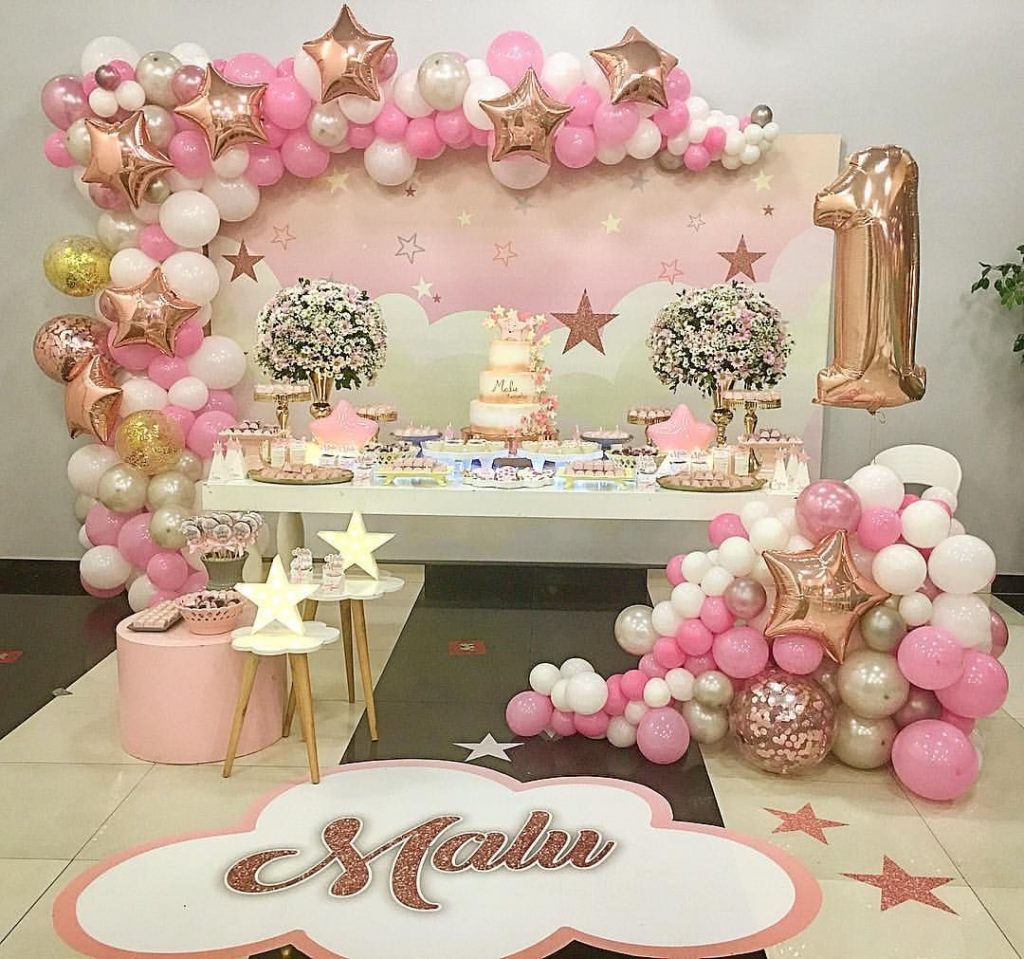 temas para aniversário de 1 ano feminino